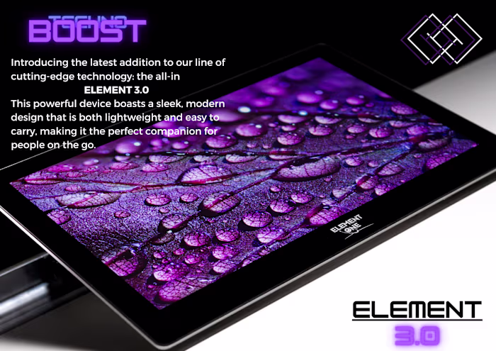 Product description - technology example