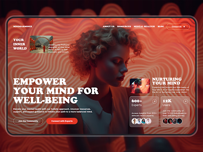 Mental Health Web Design