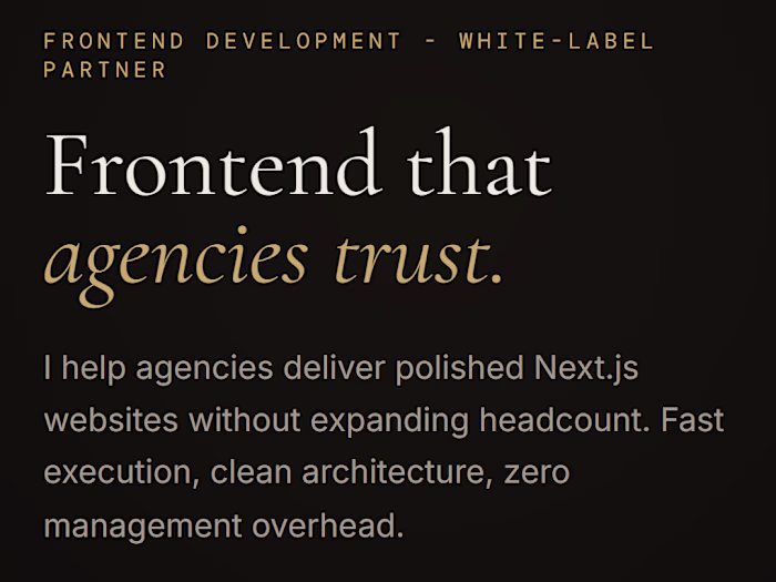 The site that gets me