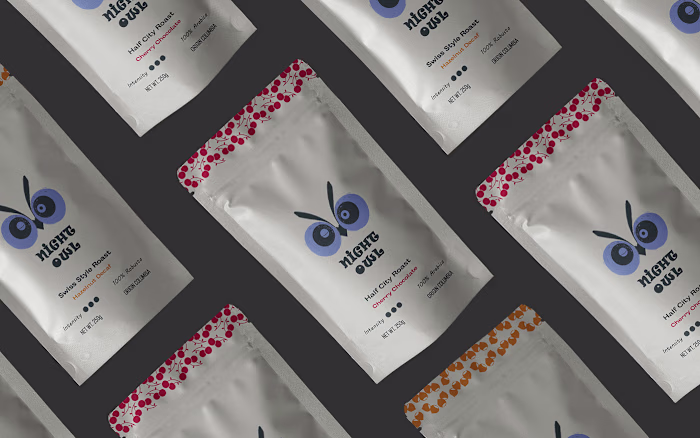 Coffee Brand Identity & Packaging Design 