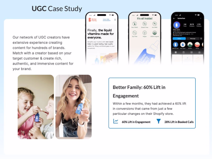 BetterFamily: 60% Lift in Engagement