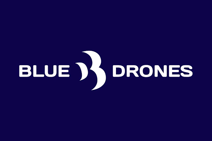 Logo & Website | Blue Drones