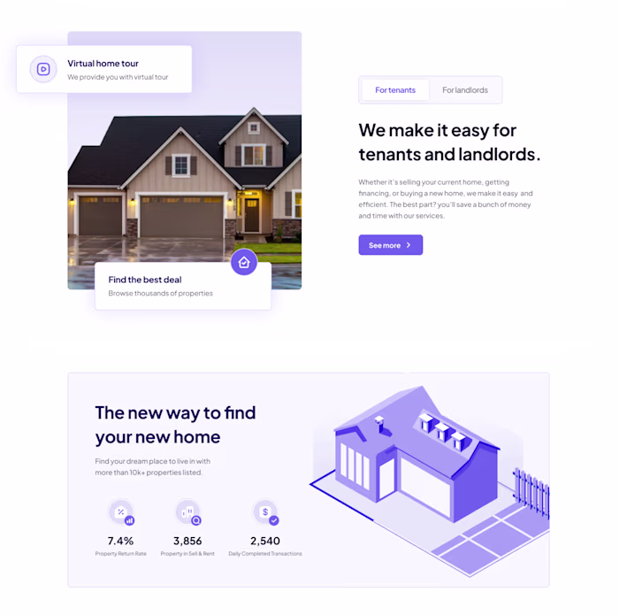 Real Estate Landing Page
