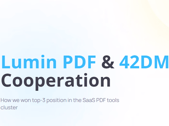 Lumin PDF Success Story