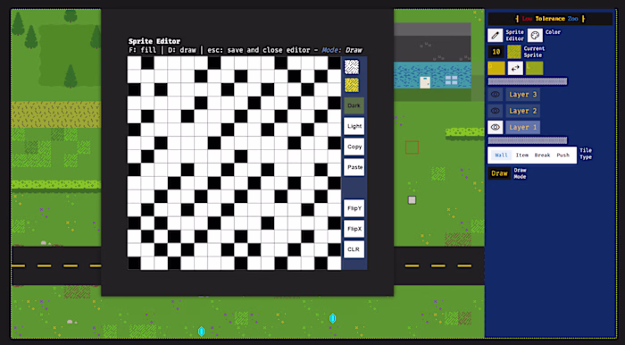 HTML5 App Low Tolerance Zoo