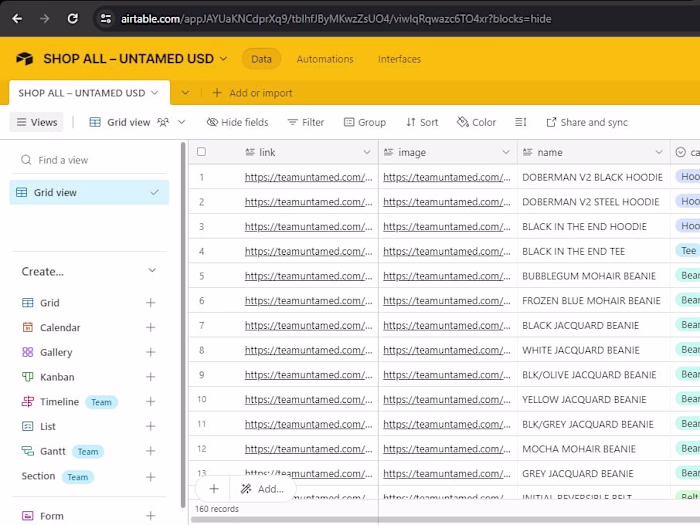 Collecting Primary data for Products on E-commerce Websites