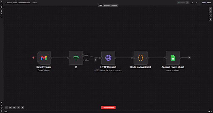 AI Invoice & Receipt Email