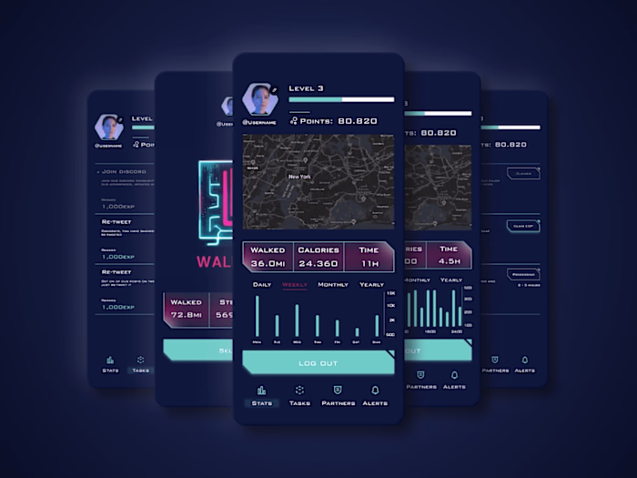 Walkers NFT - App and Web Promotion