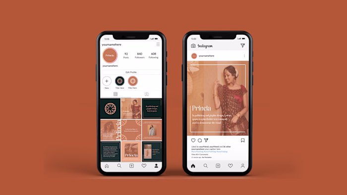 Social Media Posts Design + Logo