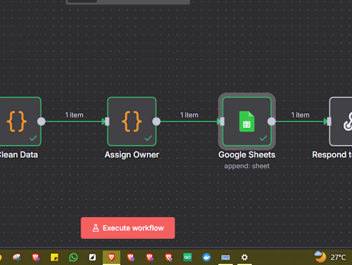 Lead Capture Pipeline - N8N Automation Workflow