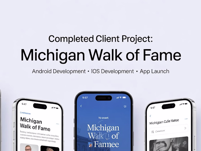 Michigan Walk of Fame - App Store