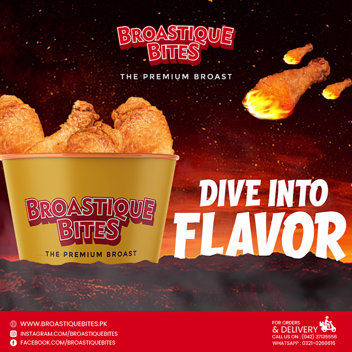 Broastique Bites Social Media Designs :: Behance