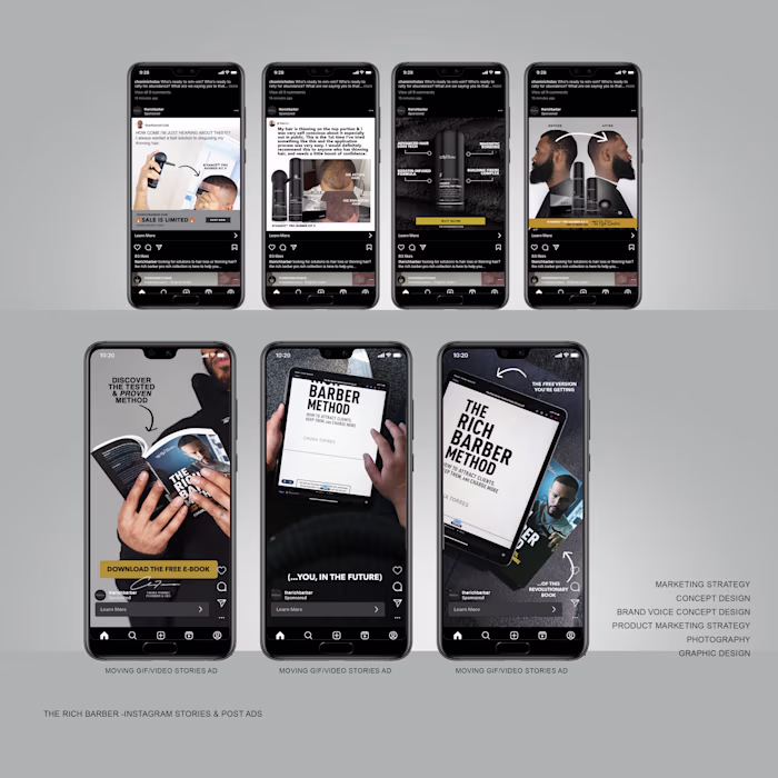 Marketing (Print, Digital & Social - Various Clients)