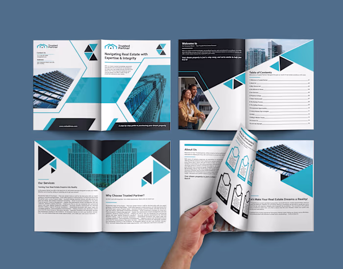 Real Estate Portfolio Design | Company Profile Design