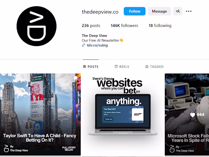 The Deep View (@thedeepview.co) • Instagram photos and videos