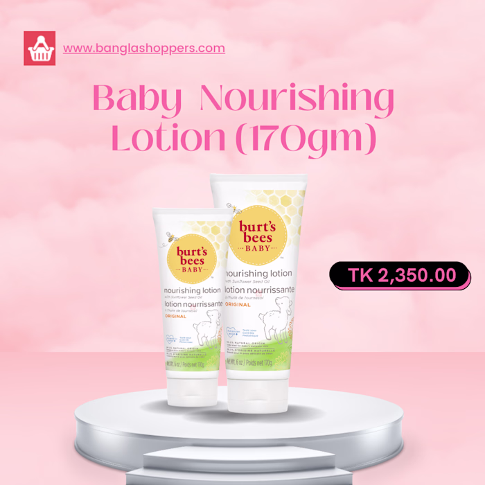 Baby Lotion Poster for Social Media 