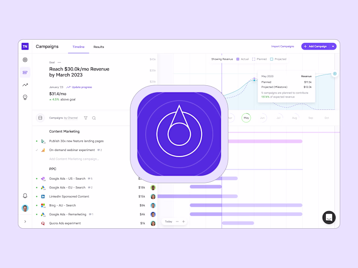 True North: Led product design from concept to MVP
