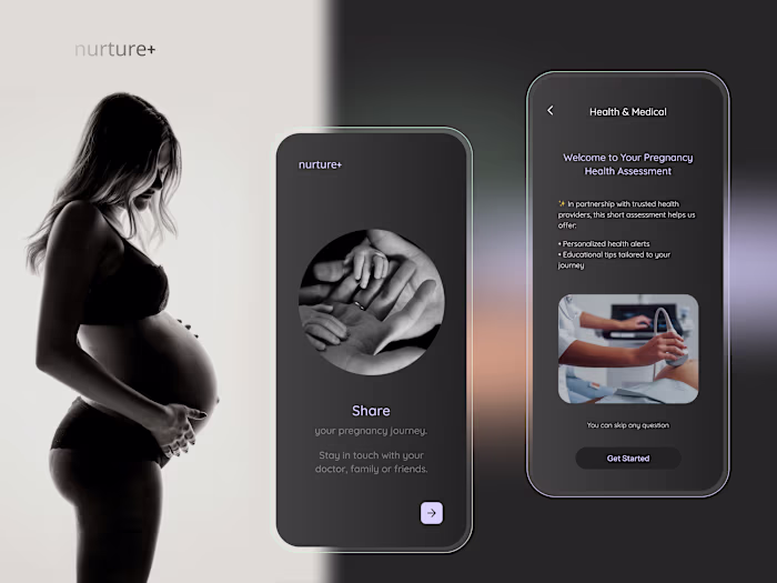 Nurture+ AI-Powered Pregnancy Health App 