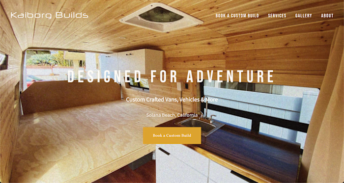 Kaiborg Builds - Website