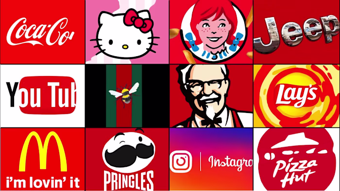🔥 12 Famous Red Logos as Motion Graphics #animatedlogo - YouTu…