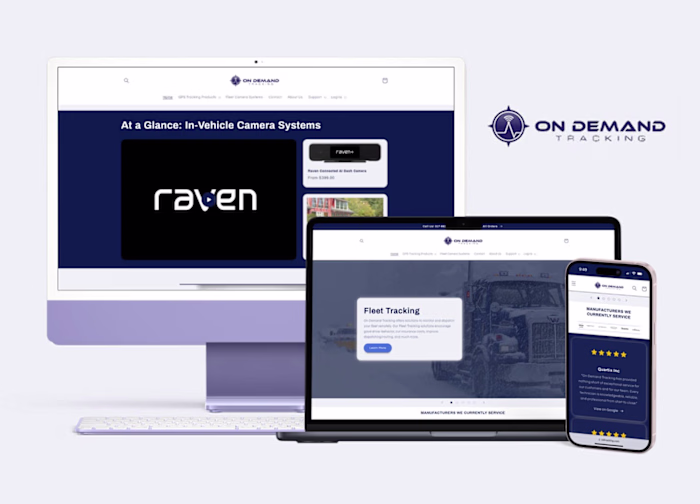 On Demand Tracking - Web Redesign
