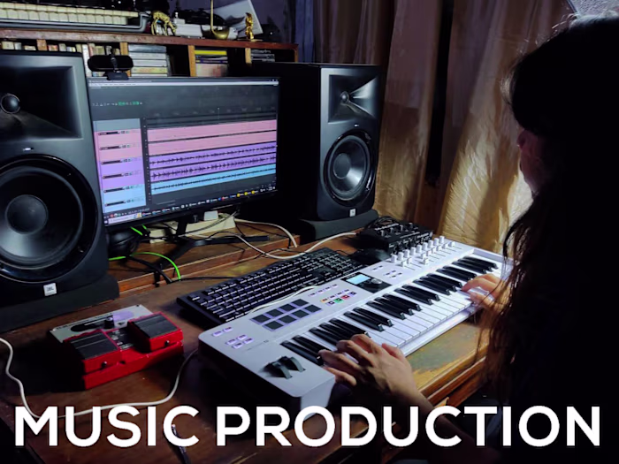 MUSIC PRODUCTION: TRACK CREATION, POP, LOFI, ROCK, METAL, ETC.
