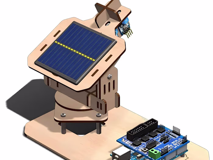 Dual Axis Solar Tracking System