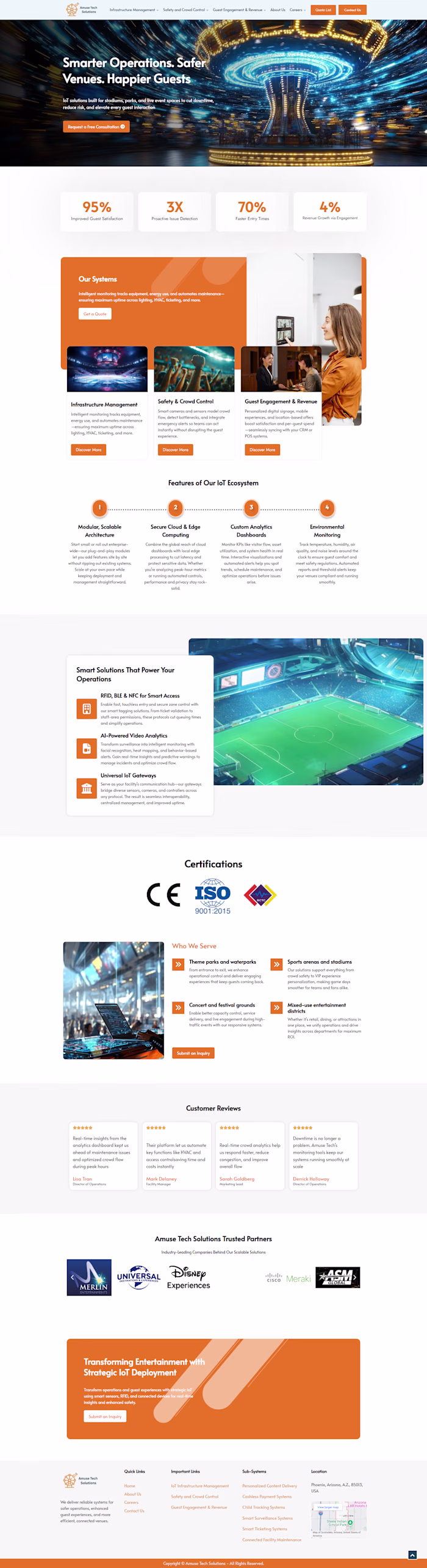 Project Title
Amuse Tech Solutions –