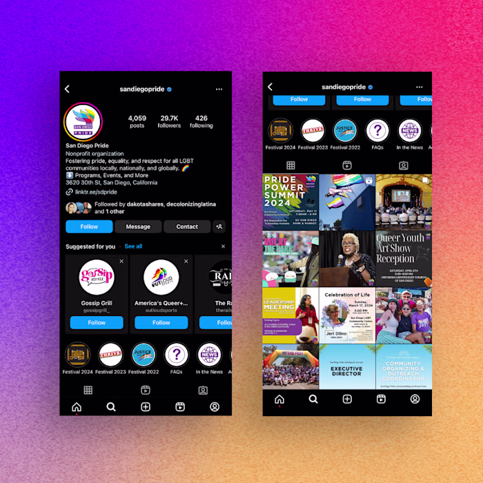 Elevating Pride: A Social Media Engagement Project