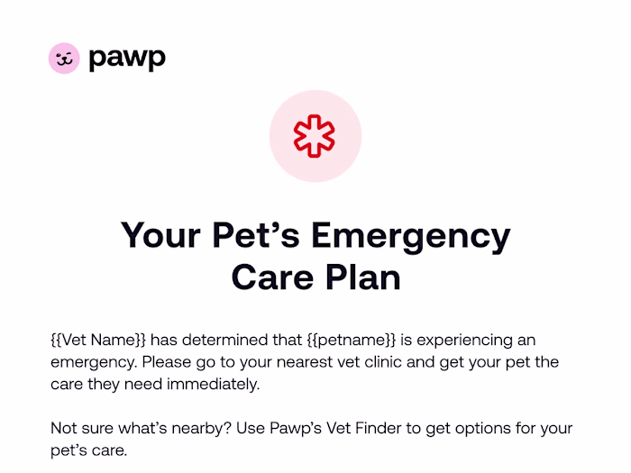 Pawp Transactional Emails