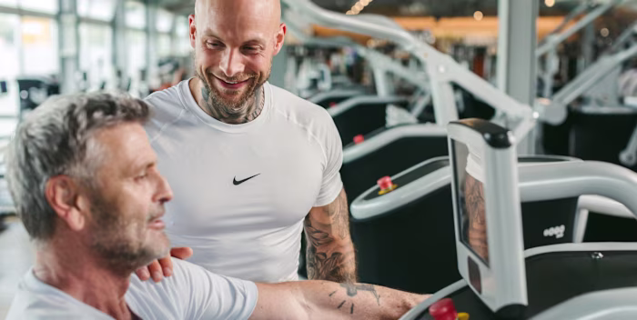 Landing Page für diverse Fitnessangebote eines Fitnessstudios