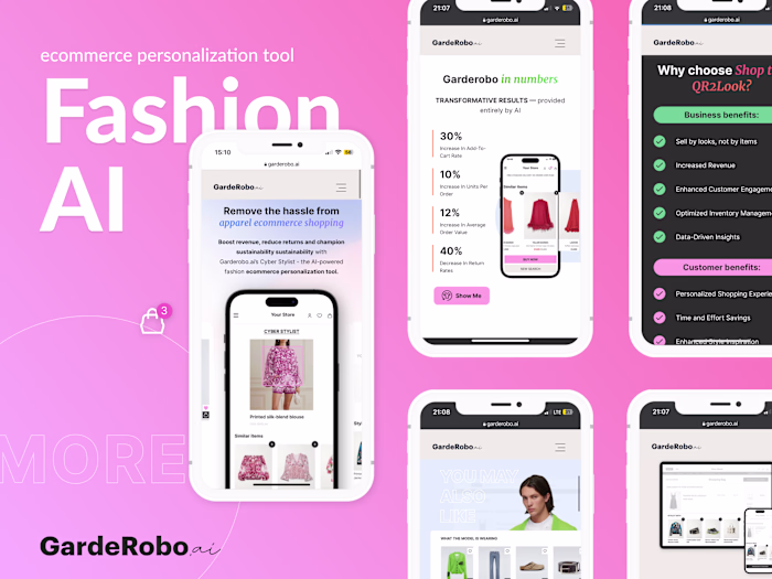Garderobo.ai - product design | ui ux design on Behance
