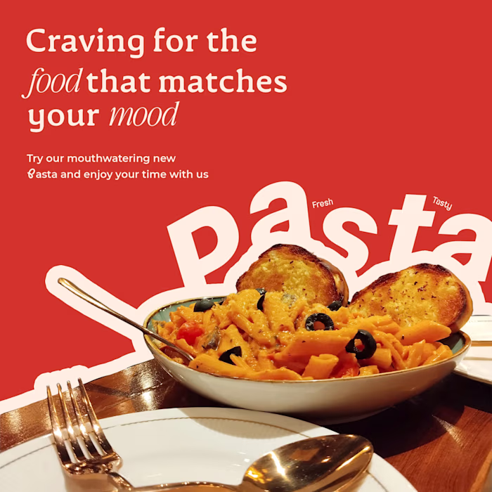 Food Social Media Post Design