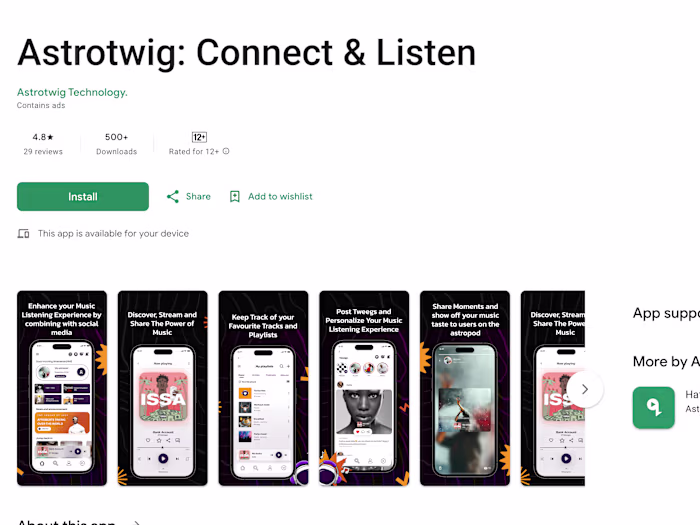 Astrotwig: Connect & Listen - Apps on Google Play