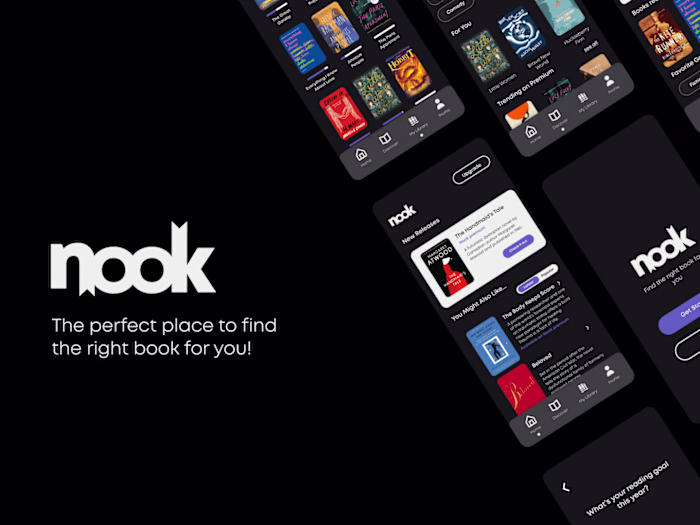 Redesigning the UX/UI Nook Mobile Experience