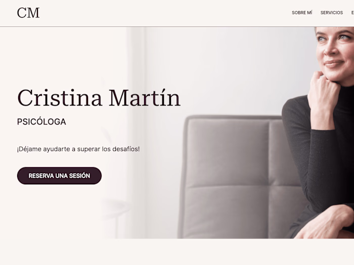 Página principal - Cristina Martin