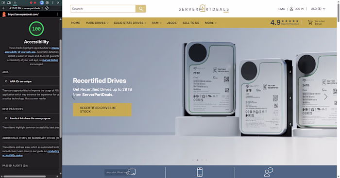Theme refresh and Accessibility Audit