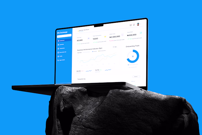 Dashboard design I did a while ago for a fintech brand.