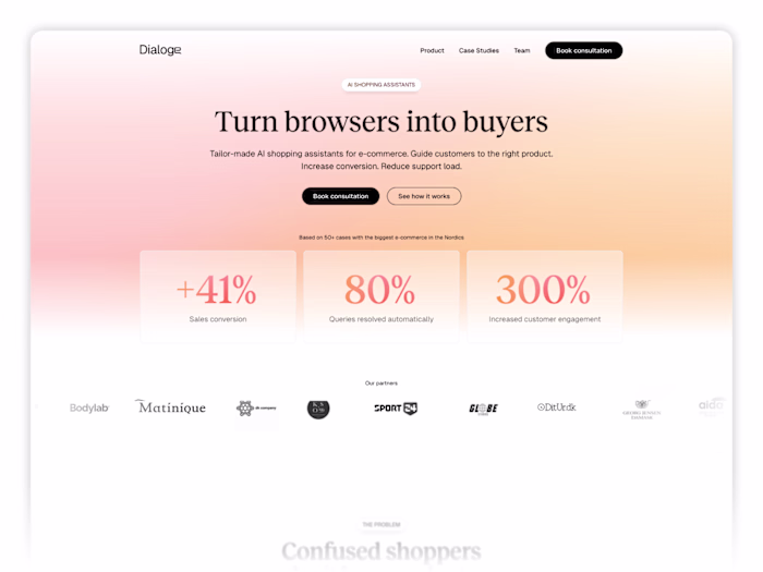 Dialoge | Framer Web Design & Development