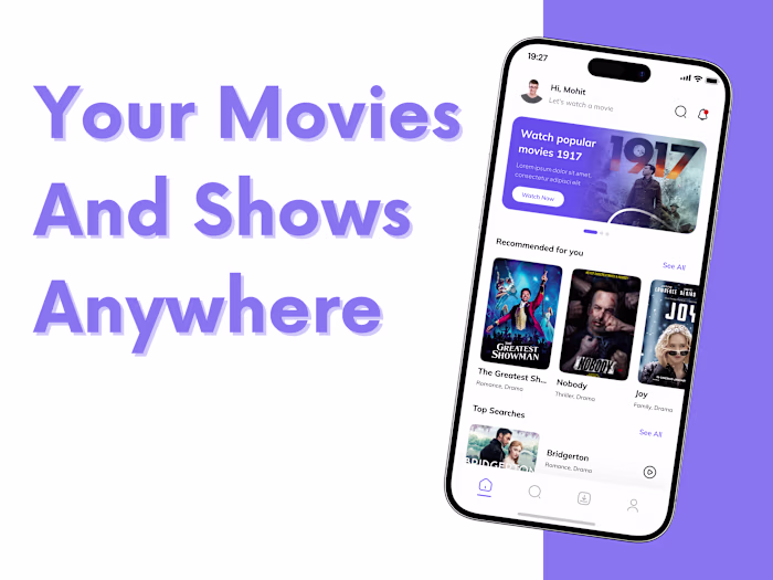 Streamin : Your Movies and Shows Anywhere.