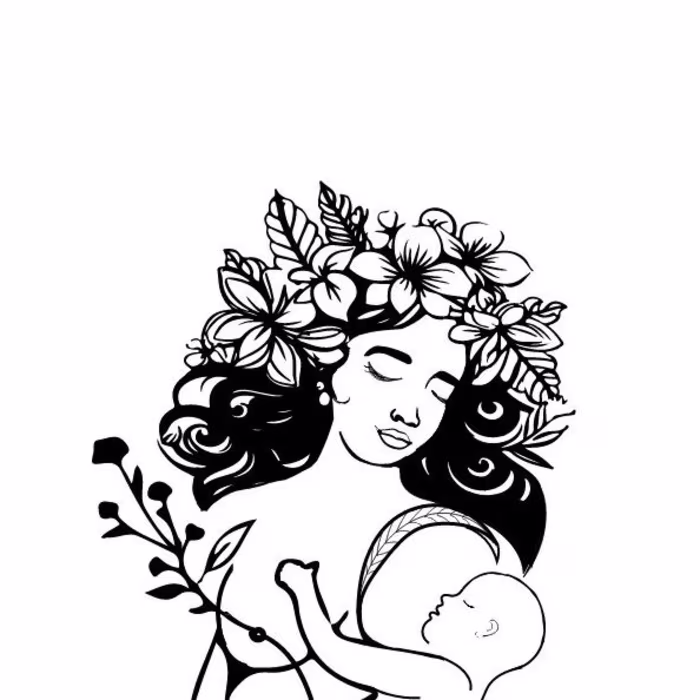 Mayana on Instagram: ”“Maman lanmou”, logo réalisé dans le cadr…