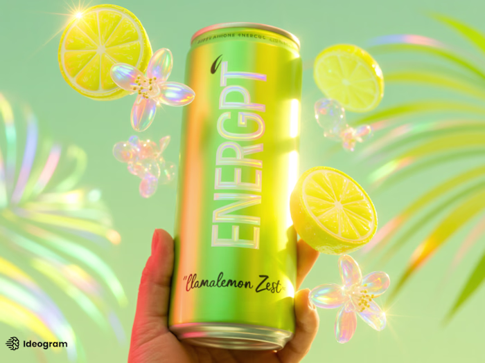 EnerGPT Energy Drink Branding Campaign