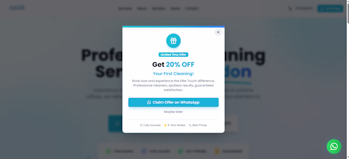 Elite Cleaning Touch – London
Designed