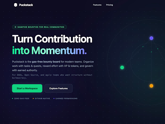 Puckstack - Decentralized Task Coordination for Teams