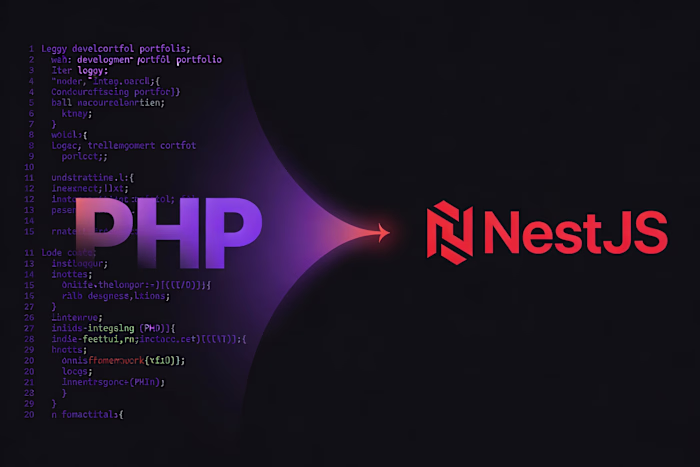 Legacy PHP to NestJS Portal Migration