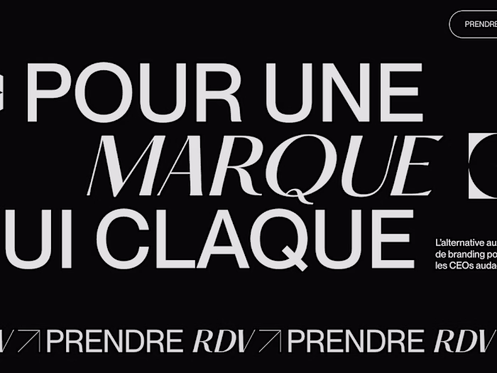 CLAC - Pour une marque qui claque