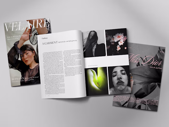 VELAIRE | Magazine Design
