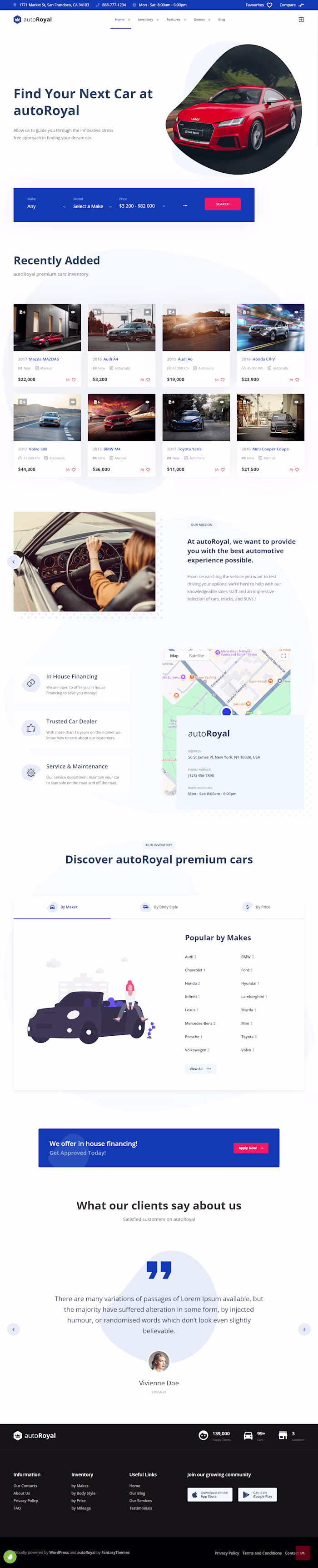 Automotive Dealership Website Design