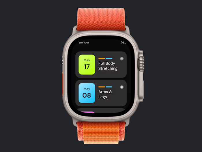 Dune - Smartwatch UI