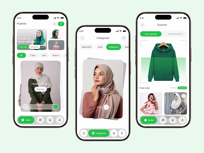 E-Commerce Fashion Mobile App Hello, Everyone! 👋 Explore a ...